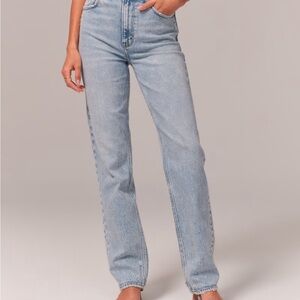Abercrombie & Fitch 90s Straight Jeans Ultra High Rise